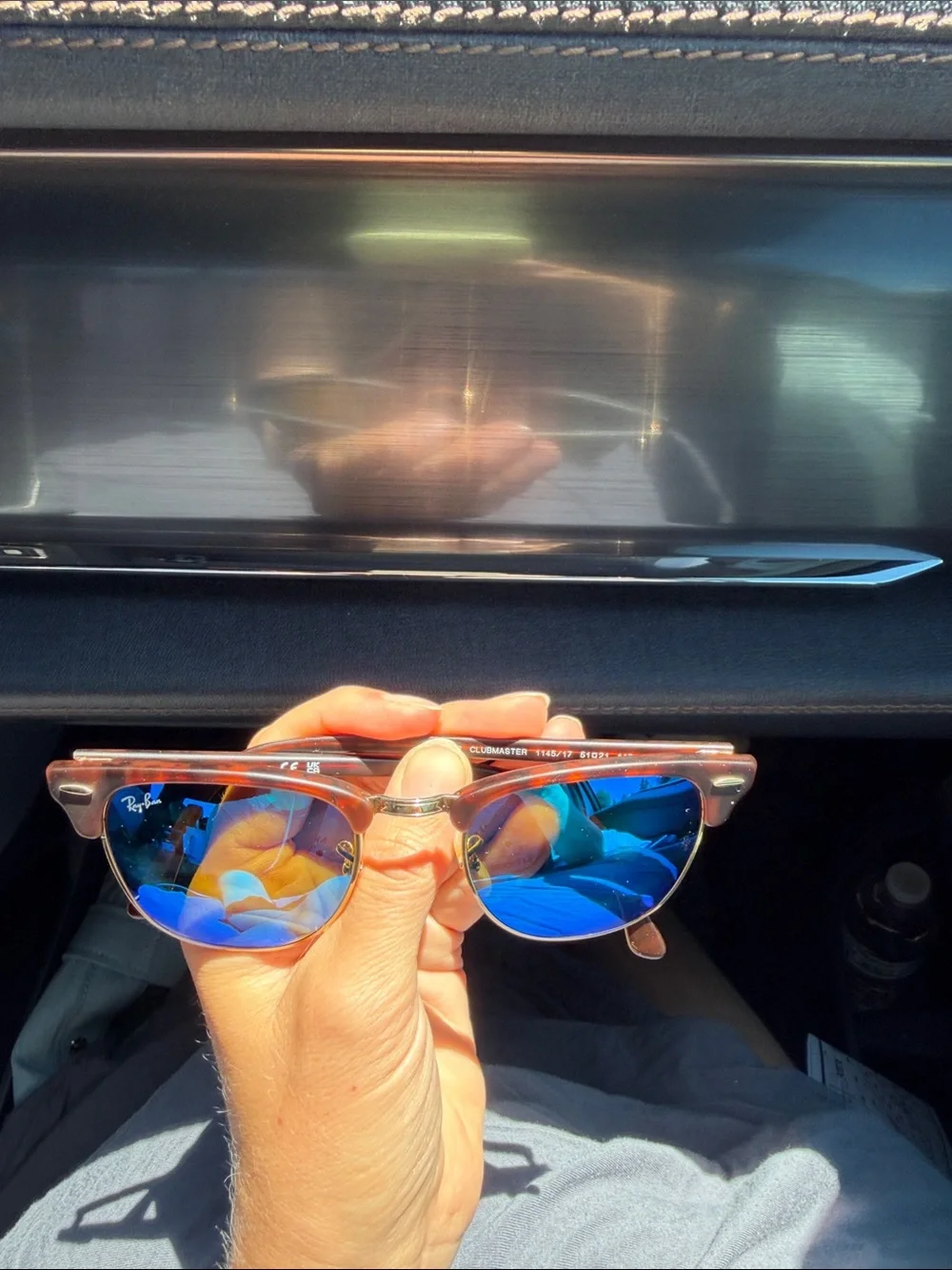 Rayban Clubmaster Tortoise Shell Sunglasses